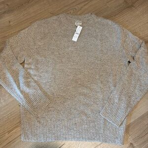 NWT Men’s J Crew M Medium rugged merino wool knit wool blend crew sweater